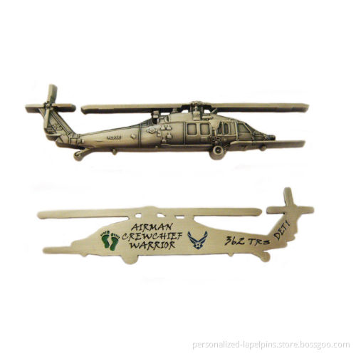 Custom Helicopter Model Metal Crafts Oem , Odm Are Available